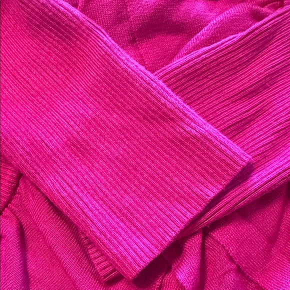 Cache Fuchsia Knit Top - Picture 4 of 6